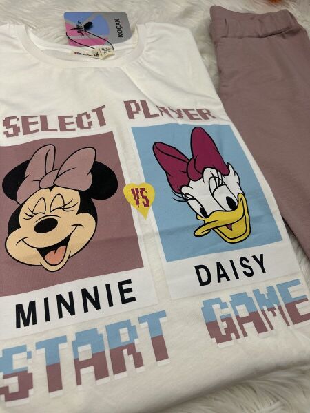 Minnie vs Daisy ''Start Game'' Kız Çocuk Taytlı Takım 7 yaş