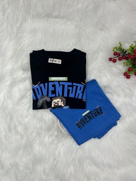 Erkek Çocuk Minecraft Lisanslı 2’li Takım - Adventure