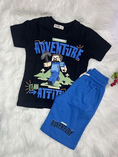 Erkek Çocuk Minecraft Lisanslı 2’li Takım - Adventure