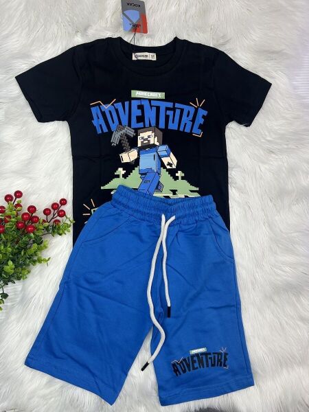 Erkek Çocuk Minecraft Lisanslı 2’li Takım - Adventure