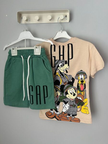 ZARA Disney Karakterli Erkek Çocuk Takımı – Yeşil