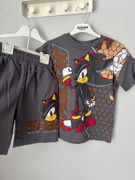 Shadow the Hedgehog Erkek Çocuk Takımı – Antrasit