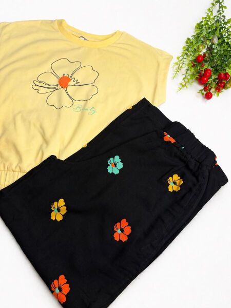 Sunshine Flower Kız Çocuk 2'li Takım