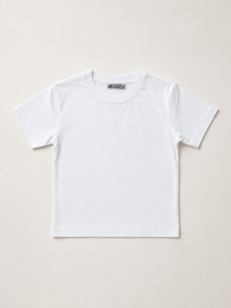 Erkek Çocuk Basic Beyaz T-Shirt